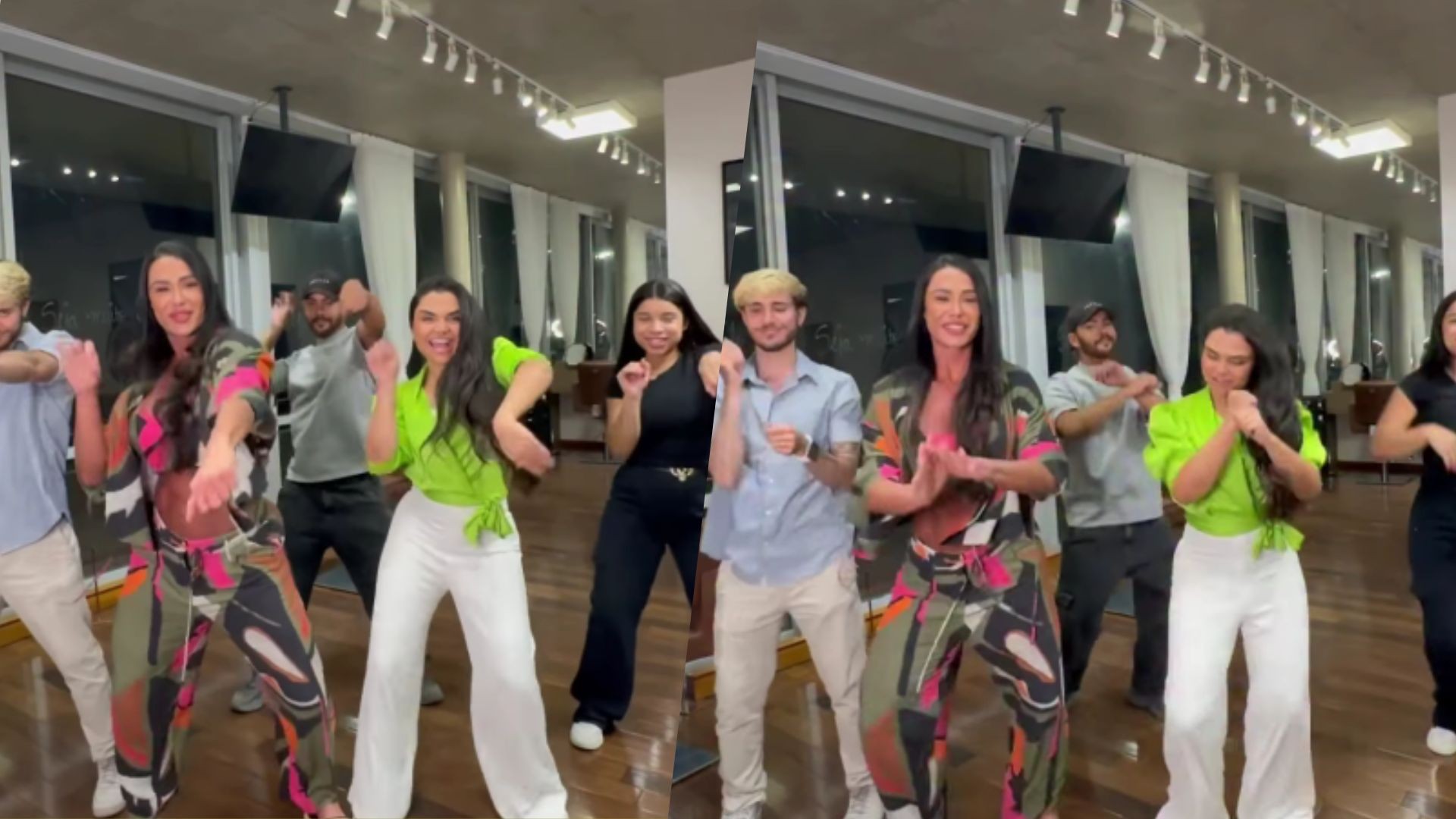 Gracyanne Barbosa arrisca coreografia e brinca: 'Só Anitta para fazer eu dançar com o joelho operado'