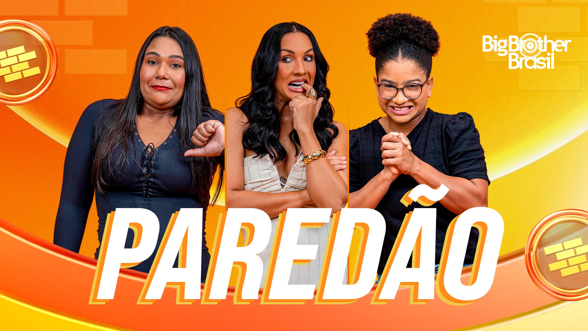 Quem está no 6° Paredão do BBB 26? Chaiany, Maxiane e Milena formam a berlinda