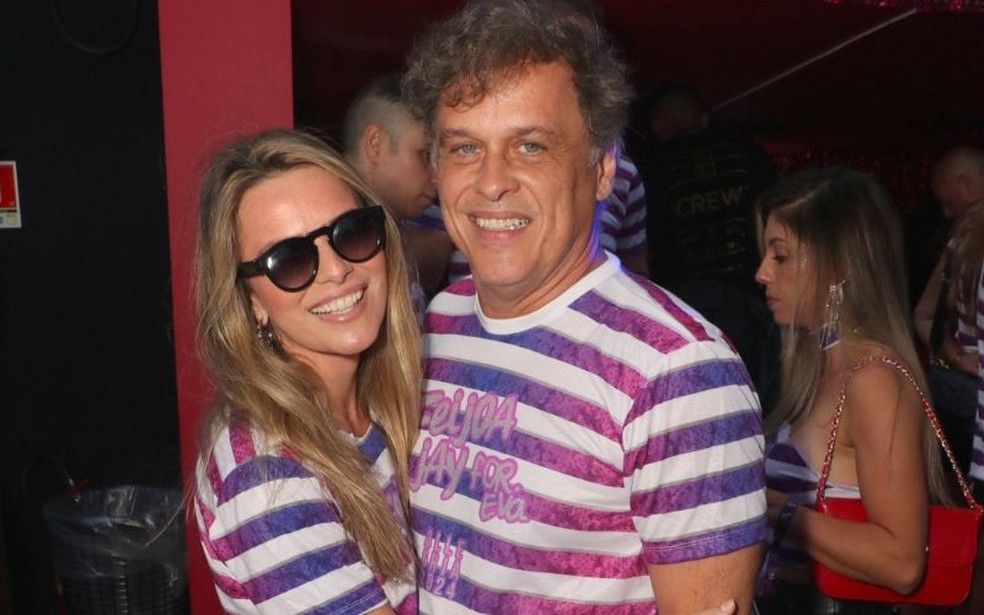 Viviane Sarahyba e Guilherme Fontes — Foto: Agnews