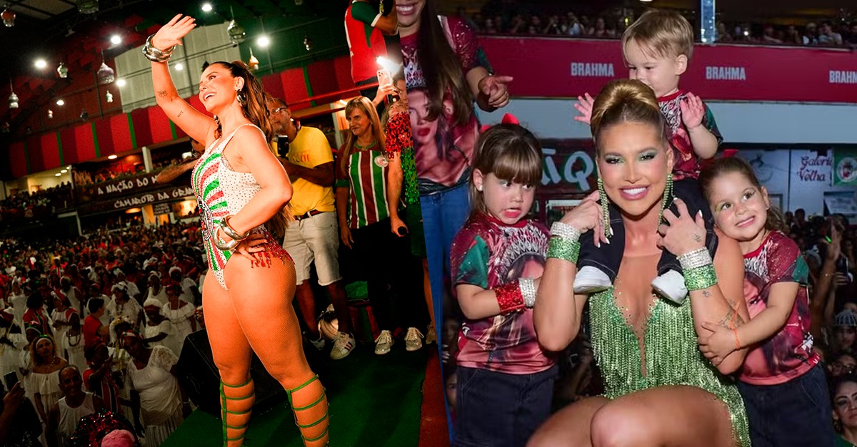 Paolla ovacionada, Virginia e filhos, funk com Ludmilla, perrengue; veja o que rolou no ensaio da Grande Rio
