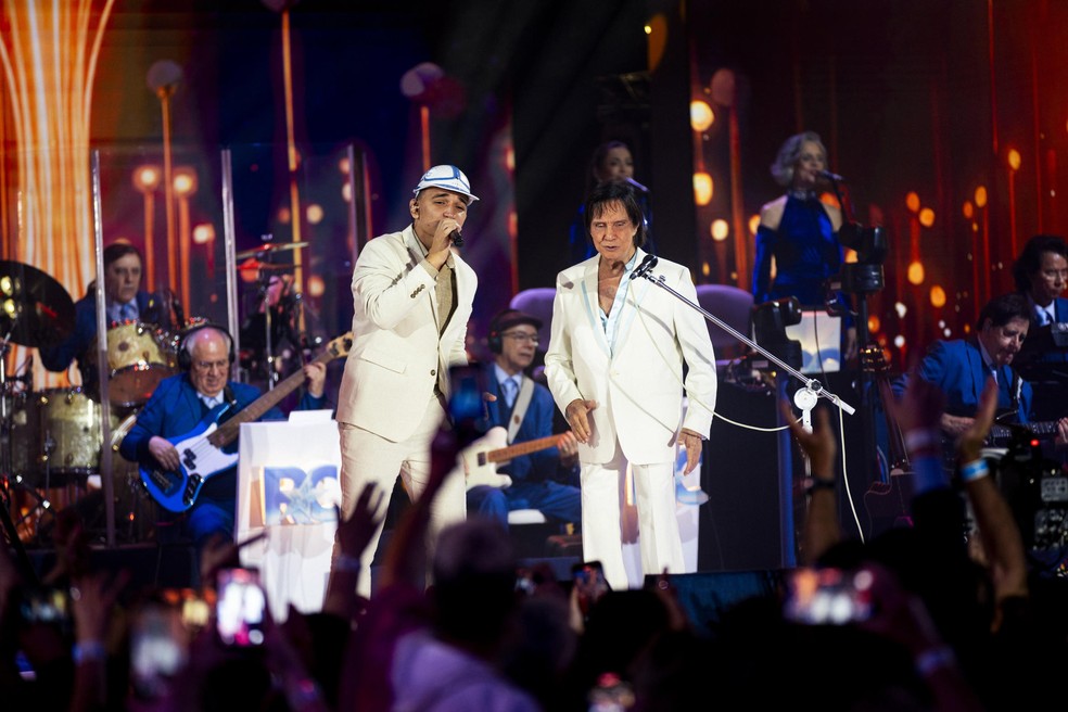 Especial Roberto Carlos 50 Anos — Foto: Globo/ Ramiro Berthold