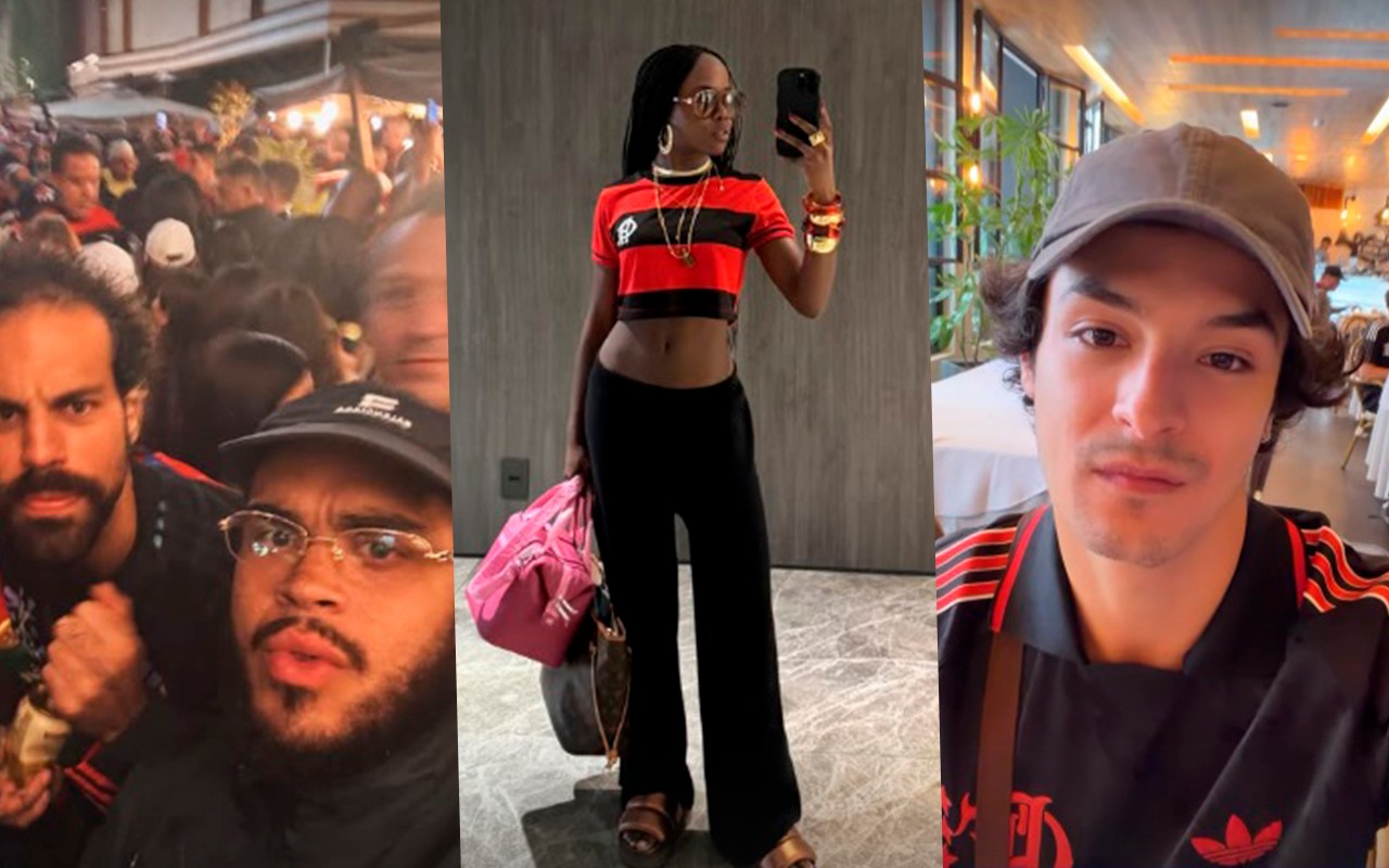 Famosos entram no clima da Libertadores e declaram suas torcidas