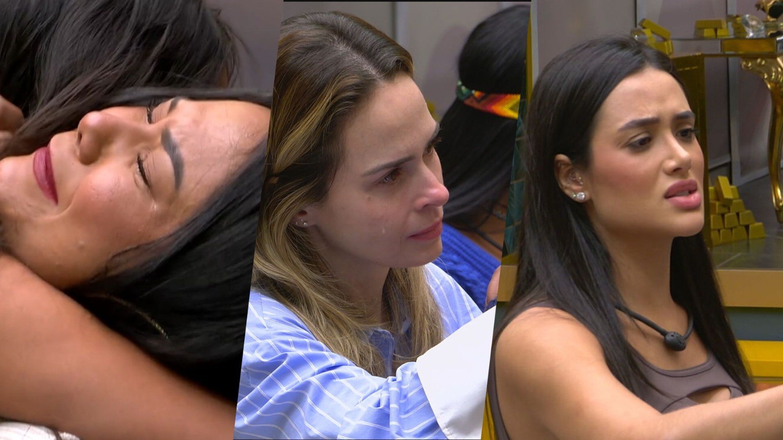 Choro de rivais, desespero de aliada e promessa: veja reações da casa em Eliminação de Chaiany