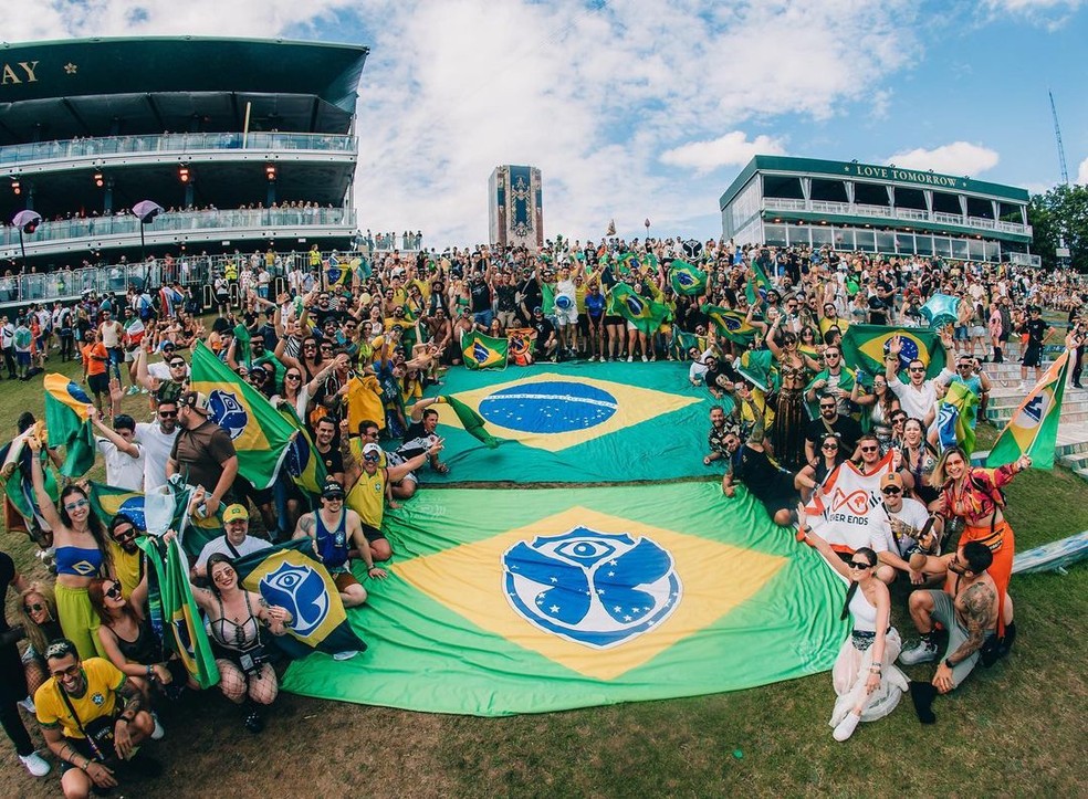Tomorrowland já aconteceu duas vezes no Brasil — Foto: Reprodução/Instagram