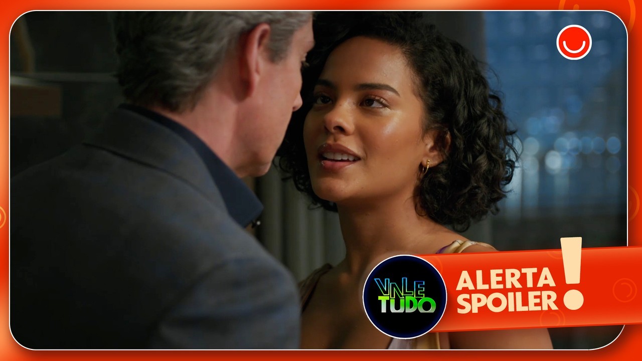 Vale Tudo: namorada de Marco Aurélio flagra flerte dele com Maria de Fátima