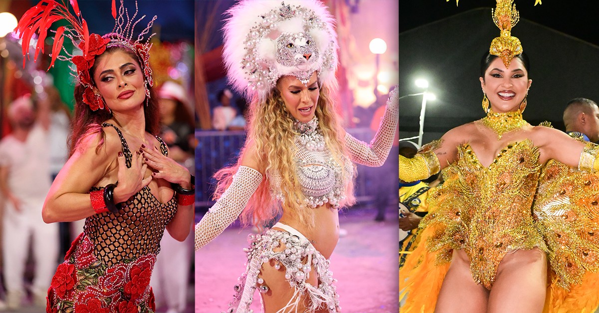 Retorno de Juliana Paes, Lore Improta grávida e estreia de Mileide Mihaile: famosas arrasam no 2º dia de minidesfiles