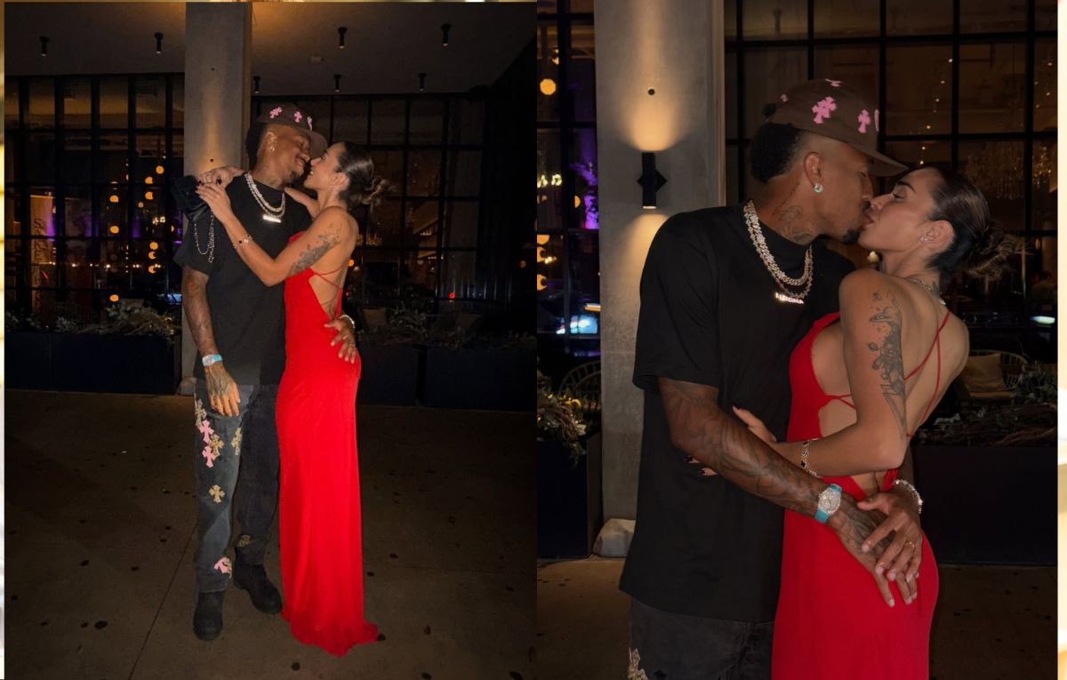 Tainá Militão arranca beijão de Eder Militão em noite romântica em Nova Iorque: 'Sempre nós'