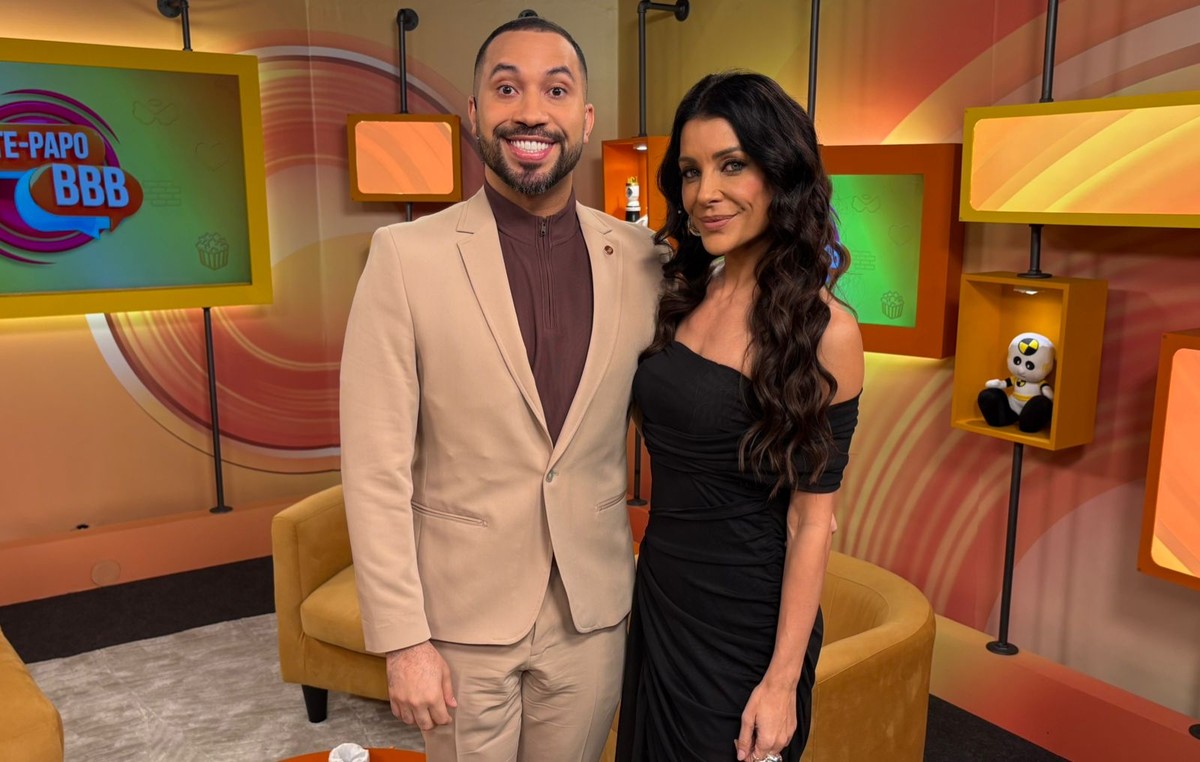 Bate-Papo BBB: Gil do Vigor e Ceci Ribeiro conversam com Marciele, a 14ª pessoa Eliminada do BBB 26