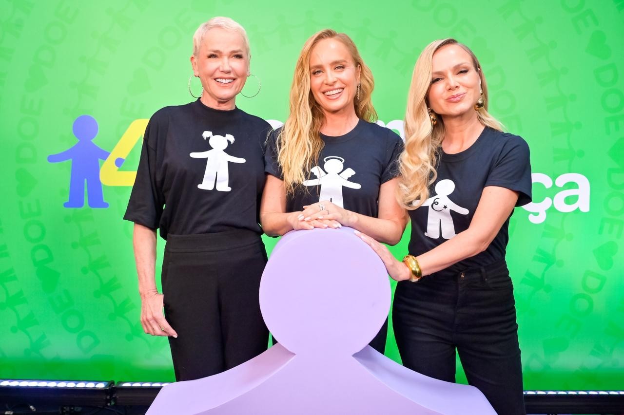 Xuxa recorda emoção ao ouvir Sasha chamá-la de 'mãe' pela primeira vez: 'Chorei como louca'