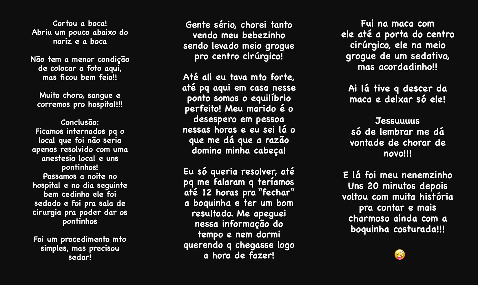 Sthefany Brito desabafa após acidente de filho e mostra cicatriz