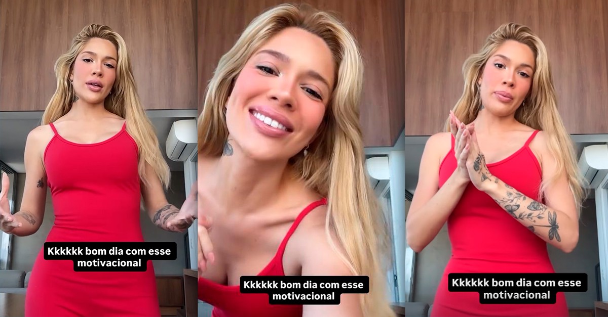 Após término com Léo Pereira, Karoline Lima malha de manhã e brinca: 'O bem que um esculacho pode fazer'