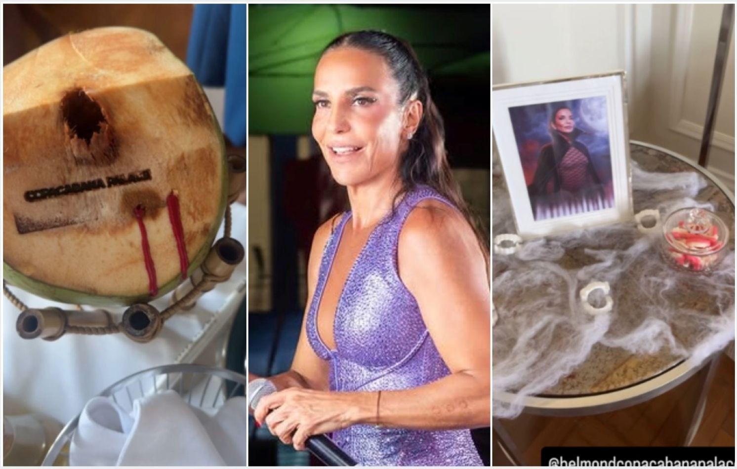 Ivete Sangalo coco 'mordido', dentinhos e mais no Copacabana Palace antes de estrear bloco no Rio