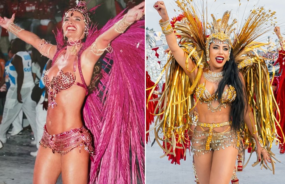 Luma de Oliveira e Jeniffer Setti — Foto: Reprodução Instagram/Reprodução Instagram