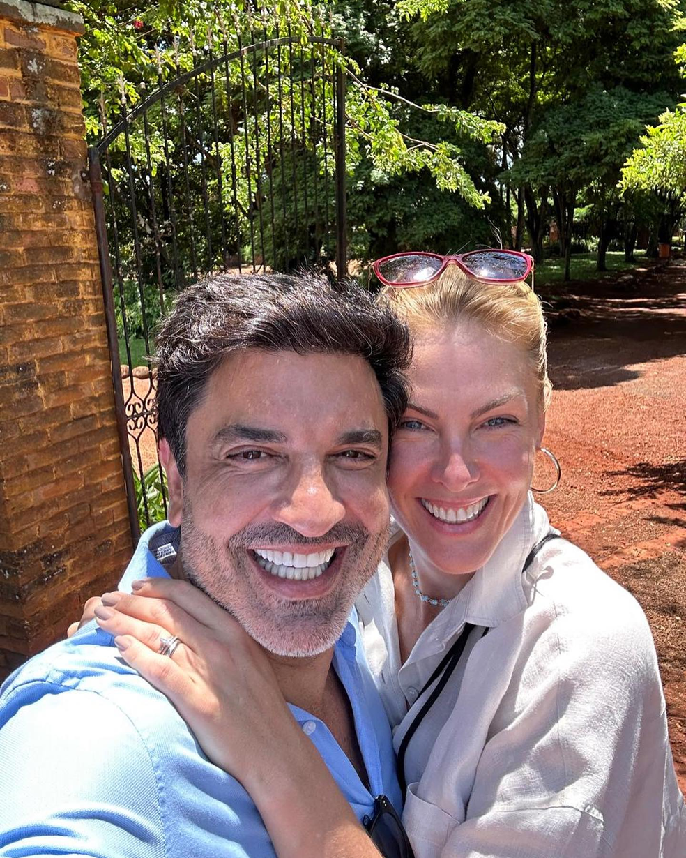 Edu Guedes e Ana Hickmann — Foto: Reprodução/Instagram