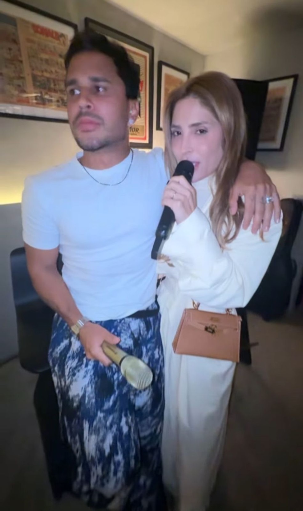 Lucas Guimarães e Manu Bahtidão — Foto: Reprodução/Instagram