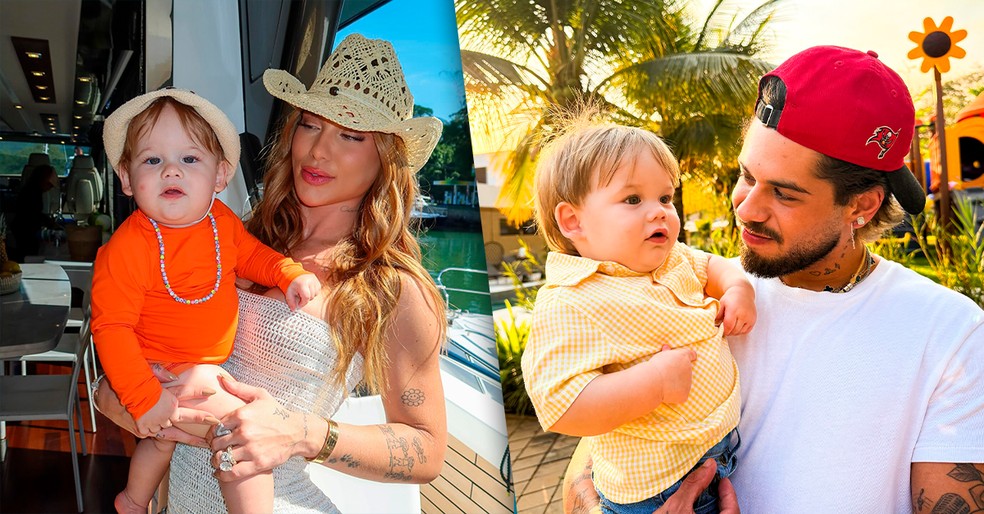 Virginia e Zé Felipe celebram aniversário de 1 ano do filho