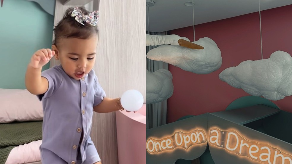 Bruna Biancardi mostra 'nuvens artificiais' no quartinho de Mavie, sua filha  com Neymar | TV & Famosos | gshow
