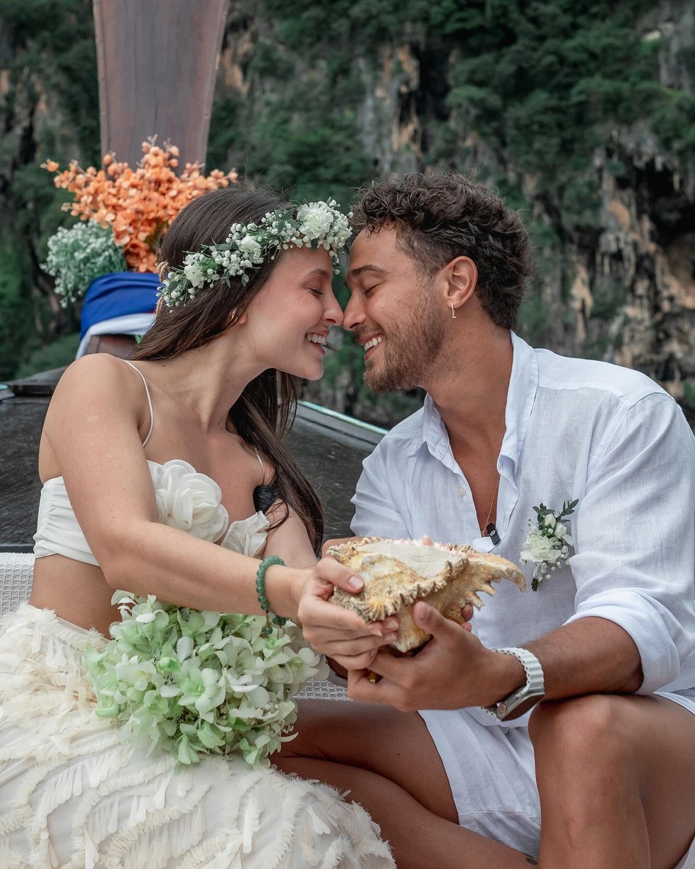 Larissa Manoela e André Luiz Frambach — Foto: Reprodução/Instagram