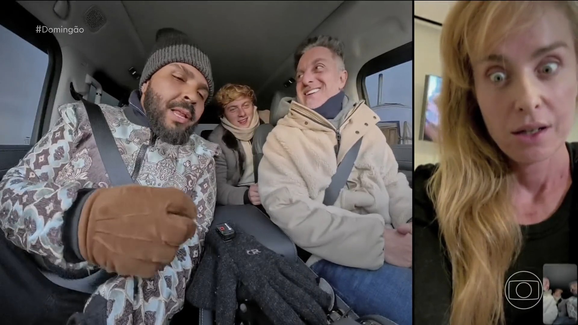 Luciano Huck surpreende Angélica com ligação durante viagem à Mongólia; assista!