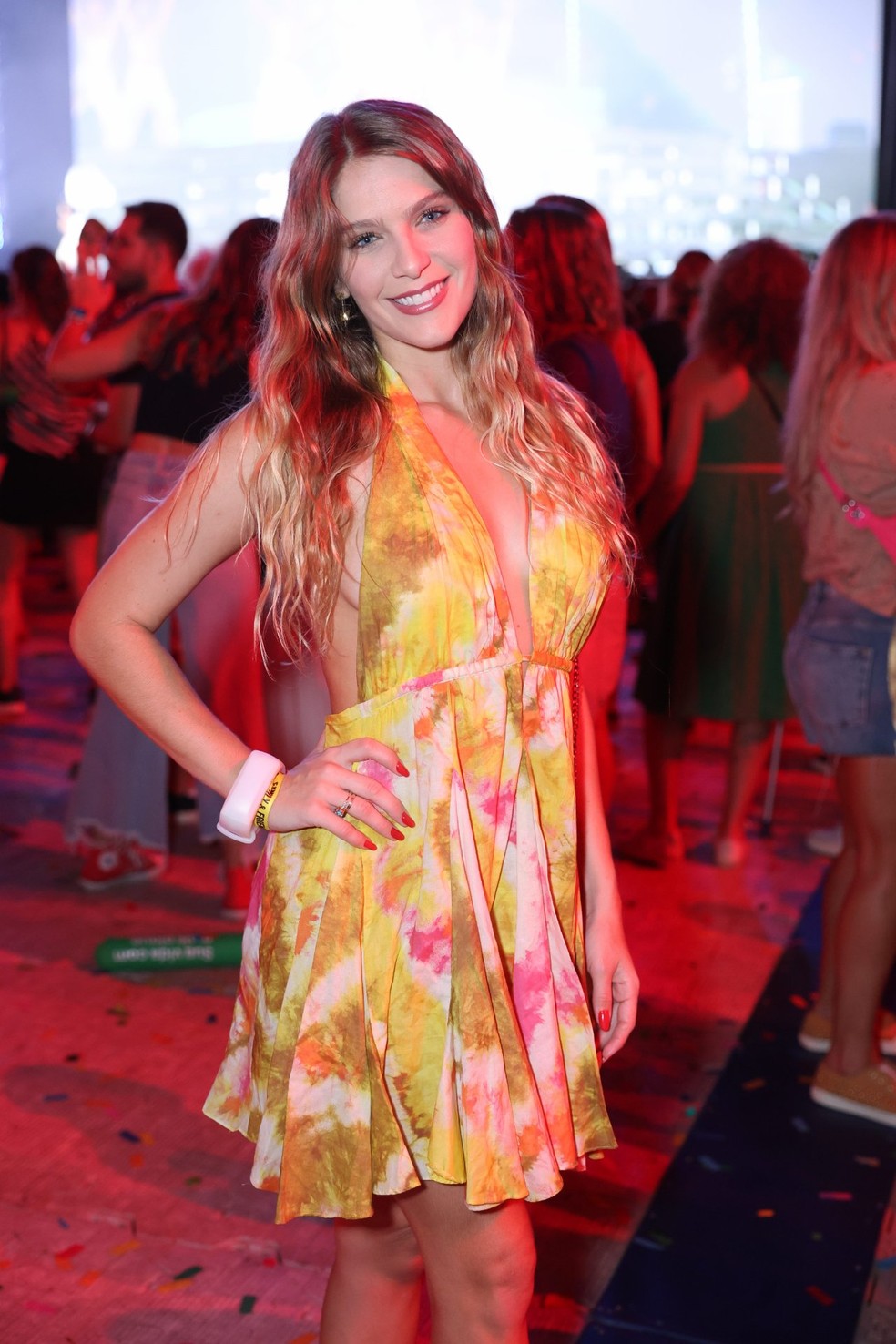 Isabella Santoni no show Ivete 3.0, realizado no Maracanã — Foto: Daniel Pinheiro/Brazil News