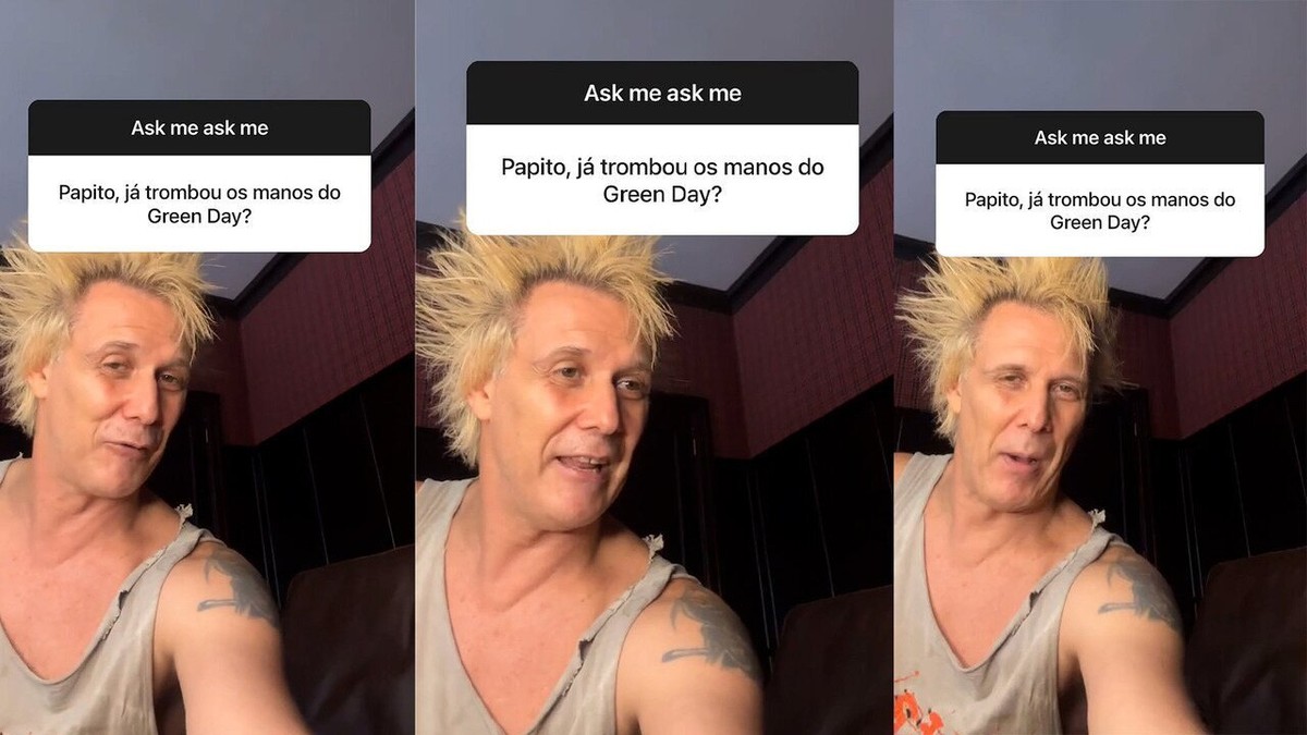 Supla relembra encontro com Green Day: 'Fui no aniversário do Billie ...