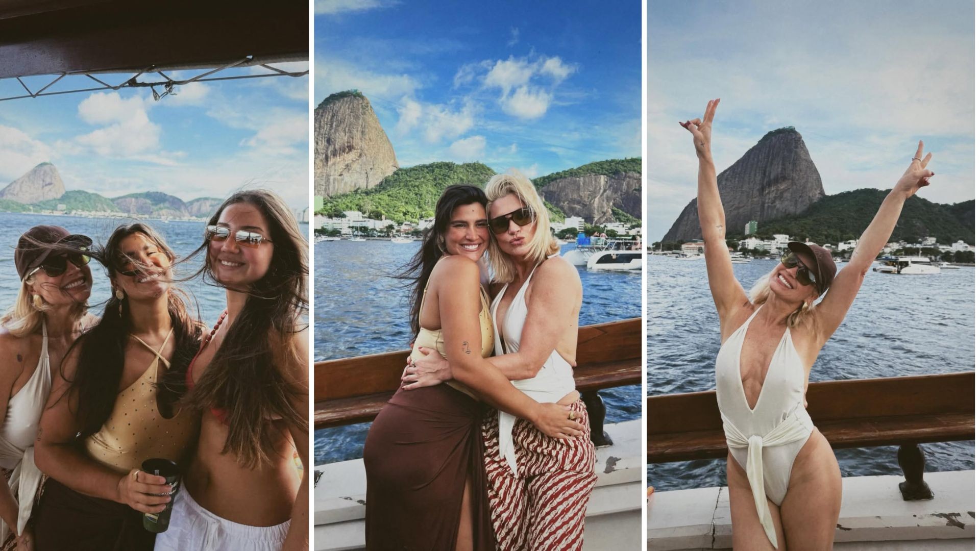 Flávia Alessandra compartilha comemoração de aniversário da filha em barco
