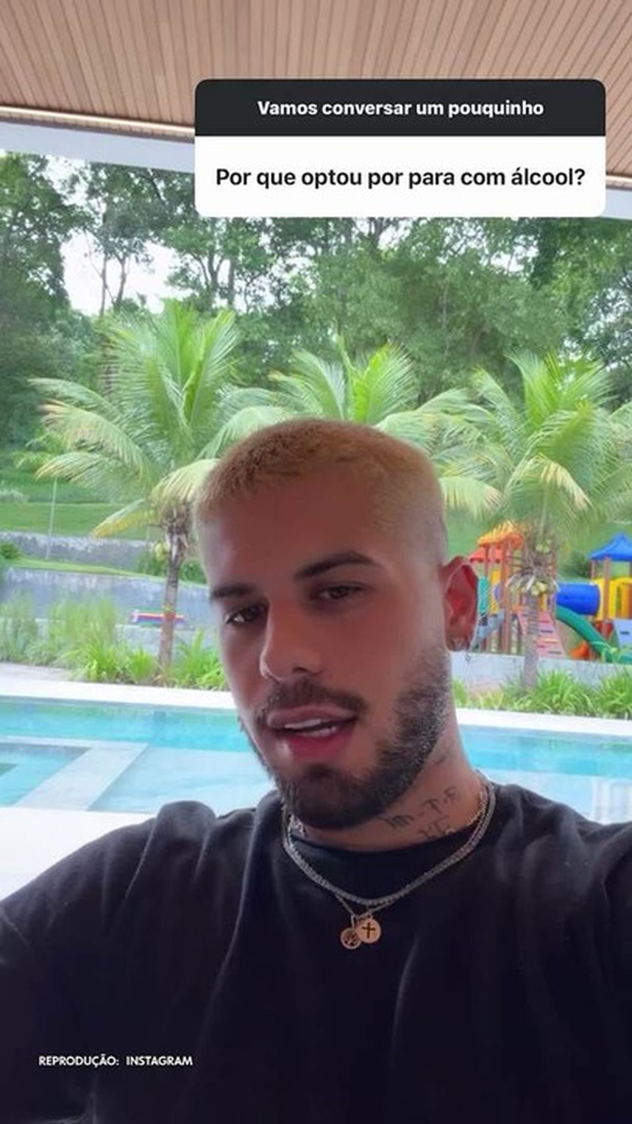 Zé Felipe explica por que optou por diminuir o consumo de álcool