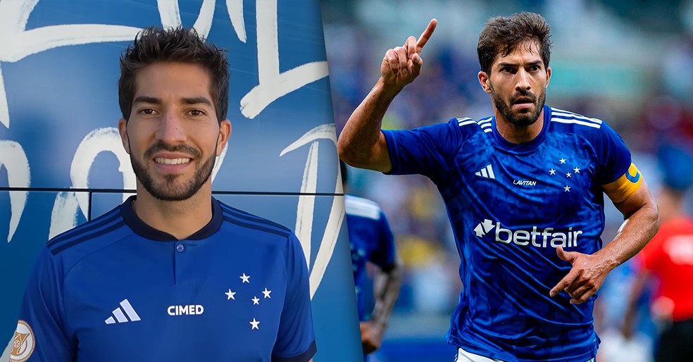 Lucas Silva, do Cruzeiro, é eleito o galã do Brasileirão 2024 — Foto: YouTube/Staff Images