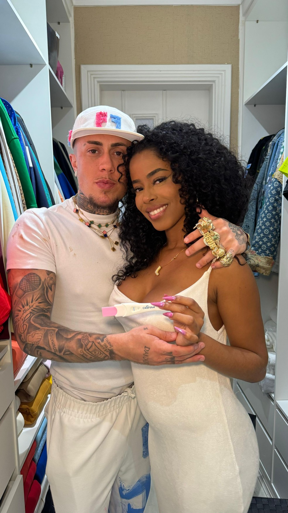 MC Daniel e Lorna Maria esperam o primeiro filho — Foto: Divulgação