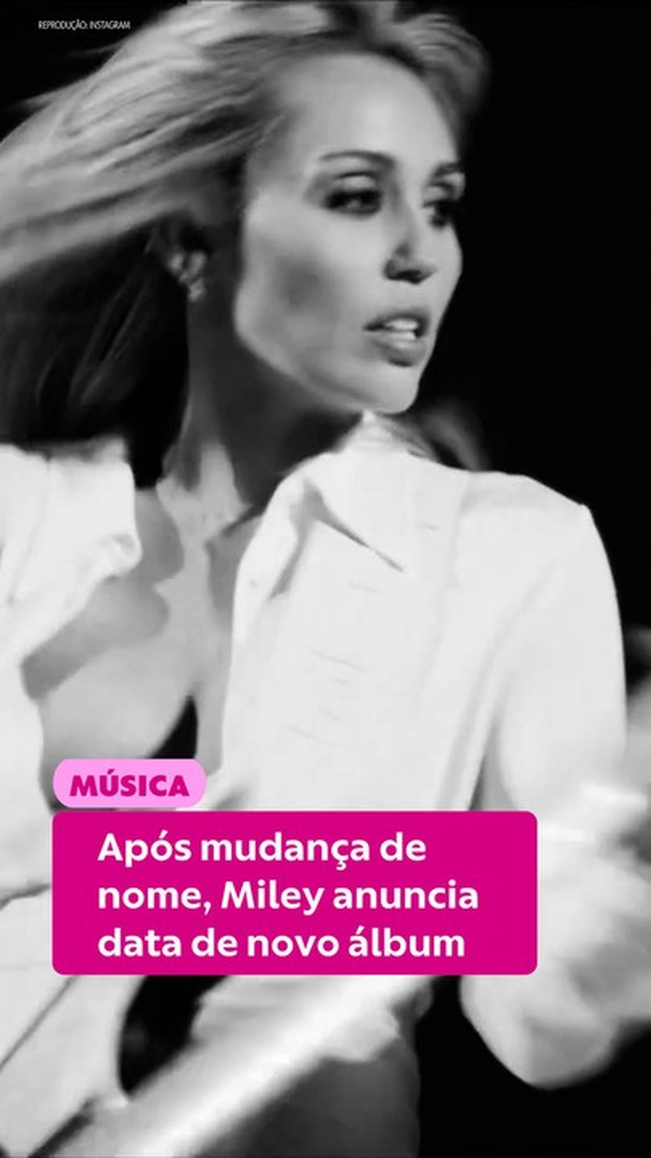 Após mudança de nome, Miley anuncia data de novo álbum | Gshow