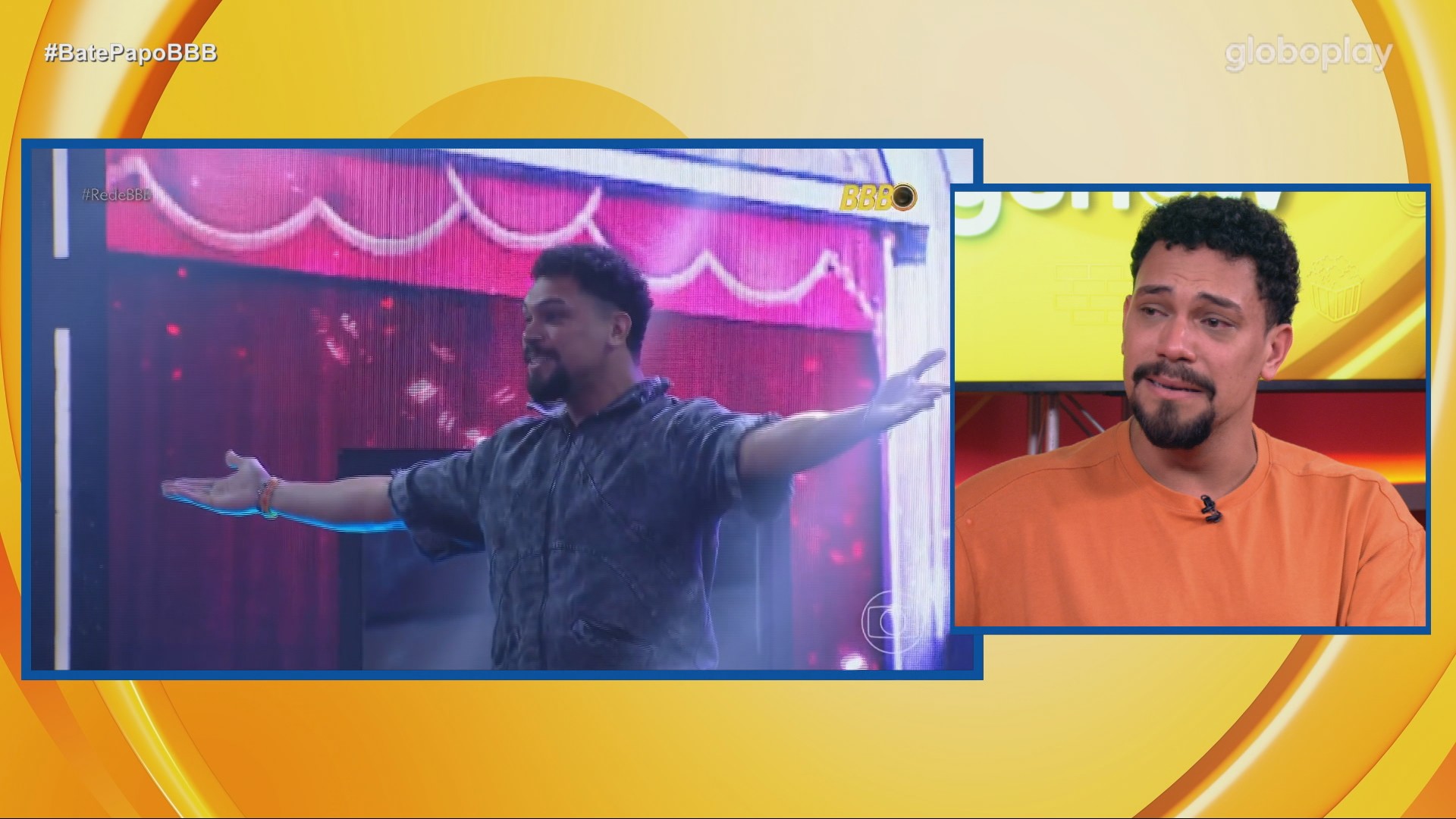 Vinícius fica emocionado com VT de sua participação no BBB 25: 'É bem forte'