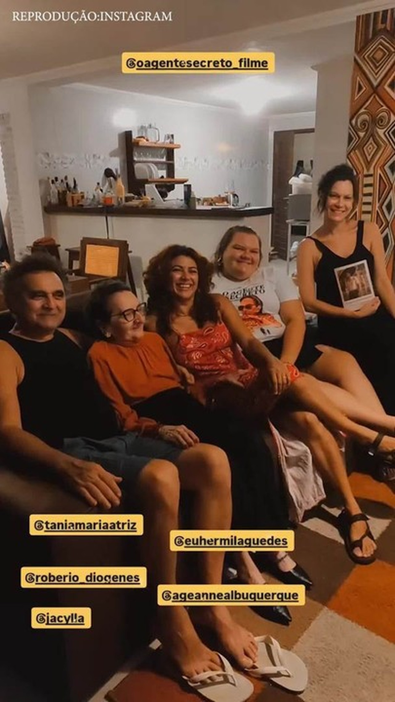 Globo de Ouro: Tânia Maria torce pelo longa 'O Agente Secreto na premiação