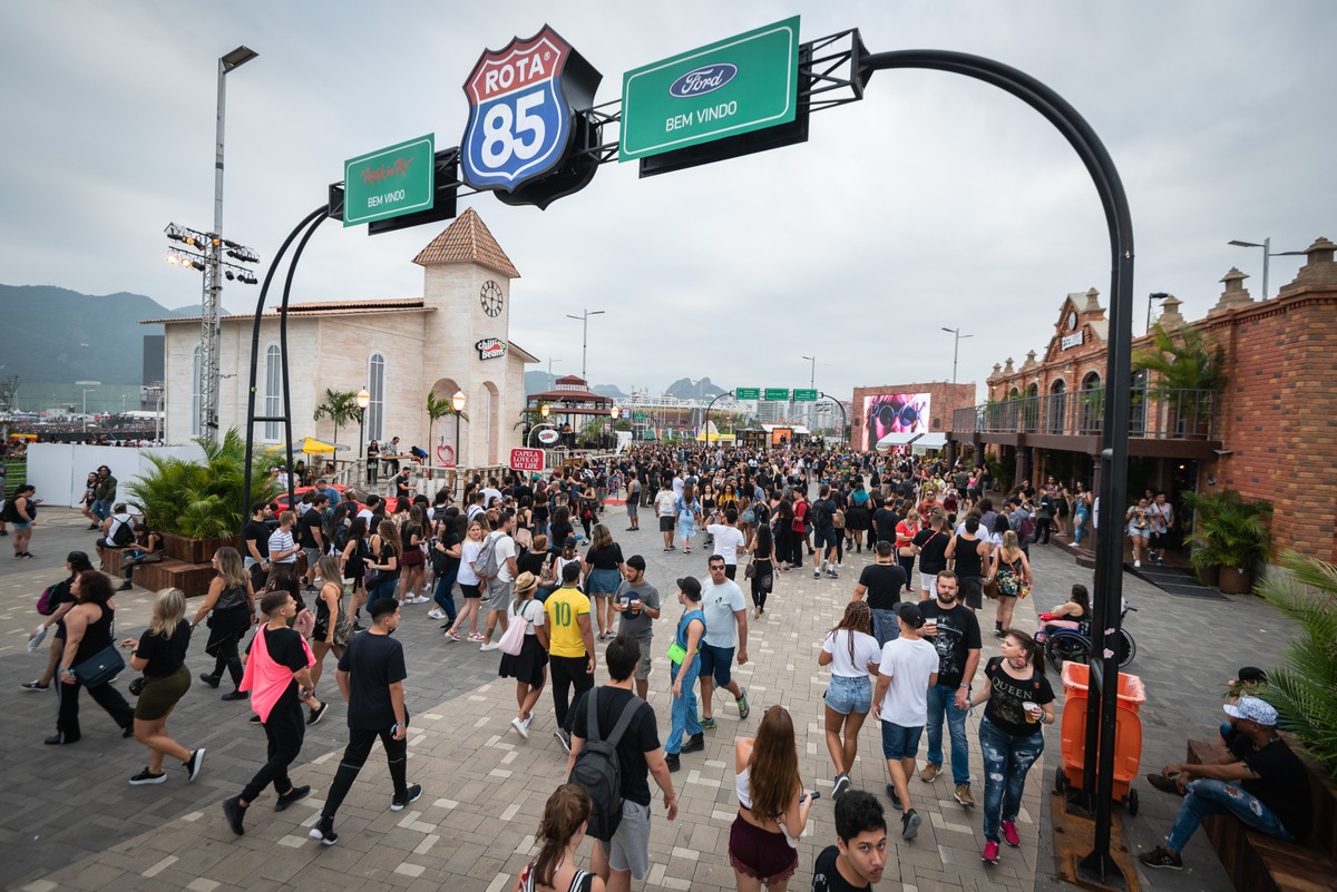 Rock in Rio 2022: espaço Rota 85 terá itens temáticos do primeiro festival  | Rock in Rio | gshow