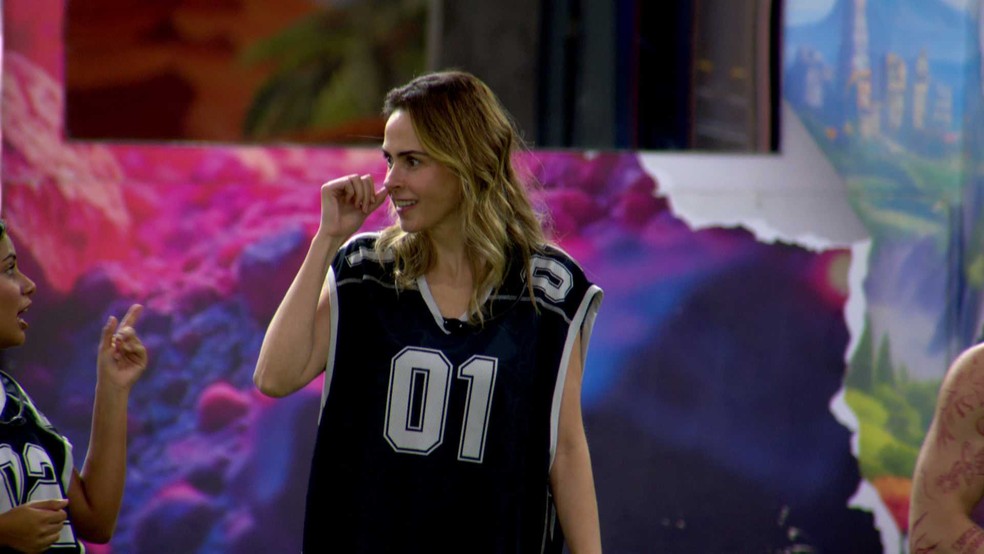 Ana Paula Renault é Líder do Big Brother Brasil 26 pela segunda vez seguida — Foto: GLOBO