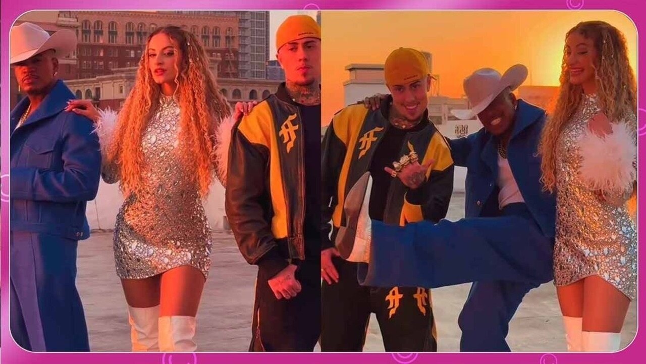 MC Daniel e BELLI falam que estão surpresos com simplicidade de Ne-Yo no set: 'Perguntou se a parte dele tava boa'