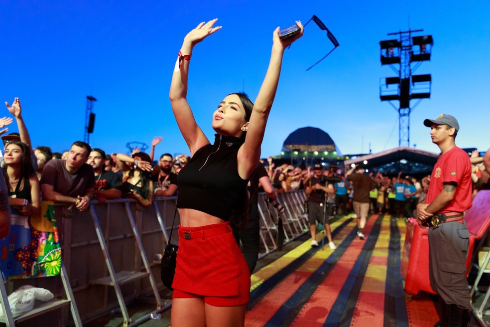 Primavera Sound: Bruna Marquezine, Jade Picon e mais famosos curtem show de Marisa Monte  Foto: Samuel Kobayashi/gshow