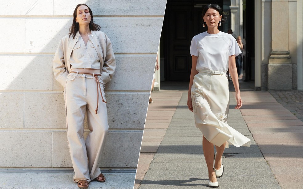 Desfiles da Lovechild 1979 e Mark Kenly Domino Tan na Copenhagen Fashion Week — Foto: Cecilie Jegsen/James Cochrane/Reprodução/Instagram