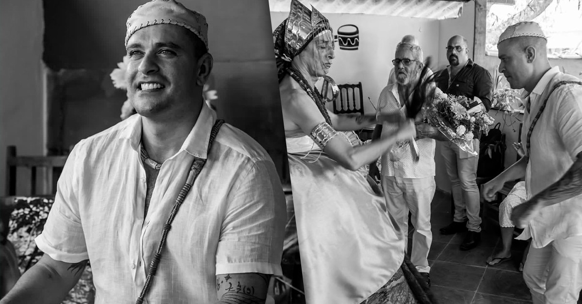 Diogo Nogueira celebra 3 anos de sua feitura no Candomblé: 'Onde me ...