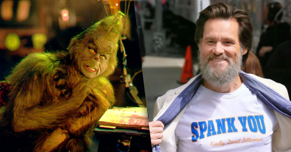 Jim Carrey em 'O Grinch' — Foto: IMDB/Instagram