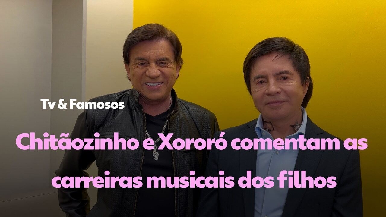 Xororó relembra 'ajuda' para Junior iniciar carreira solo e celebra ...