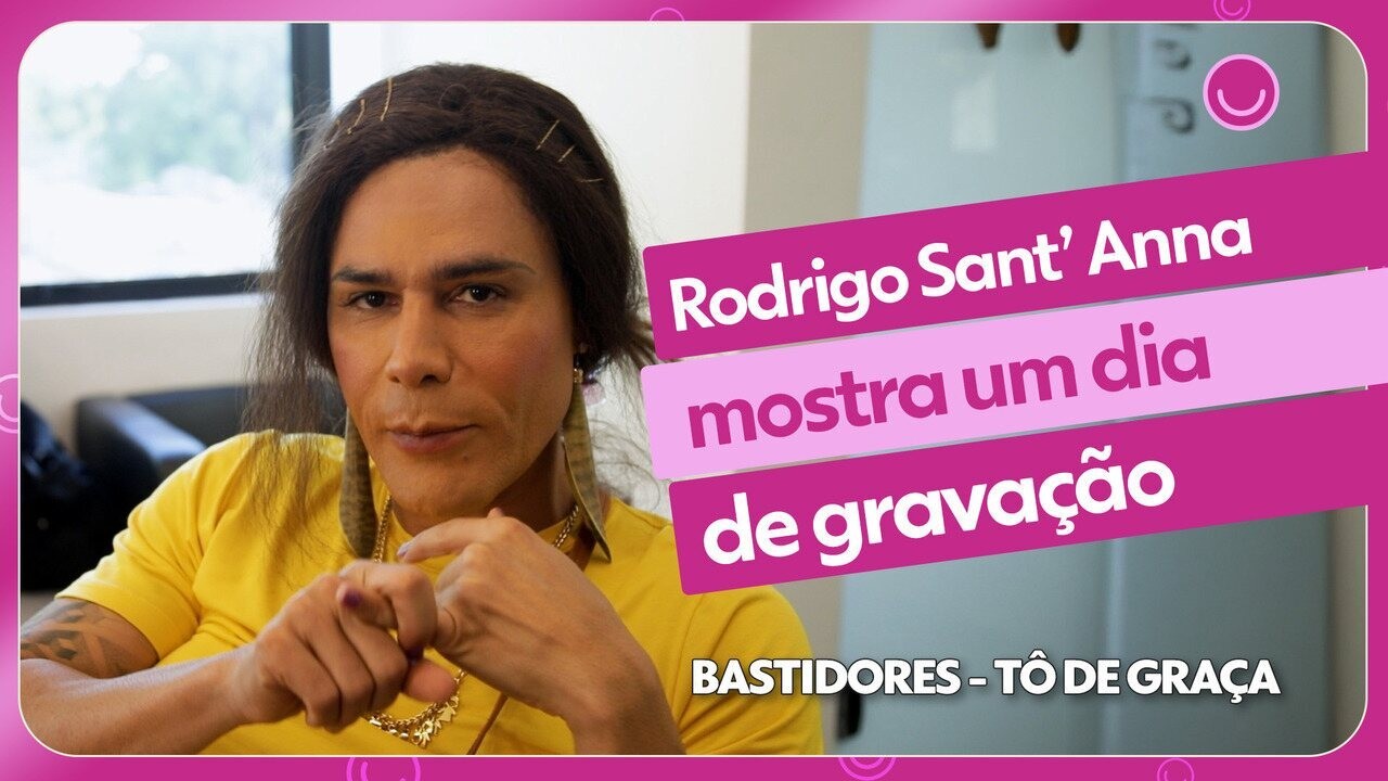 Rodrigo Sant'anna celebra volta de 'Tô de Graça': ‘Sensação de que vou encontrar minha família’