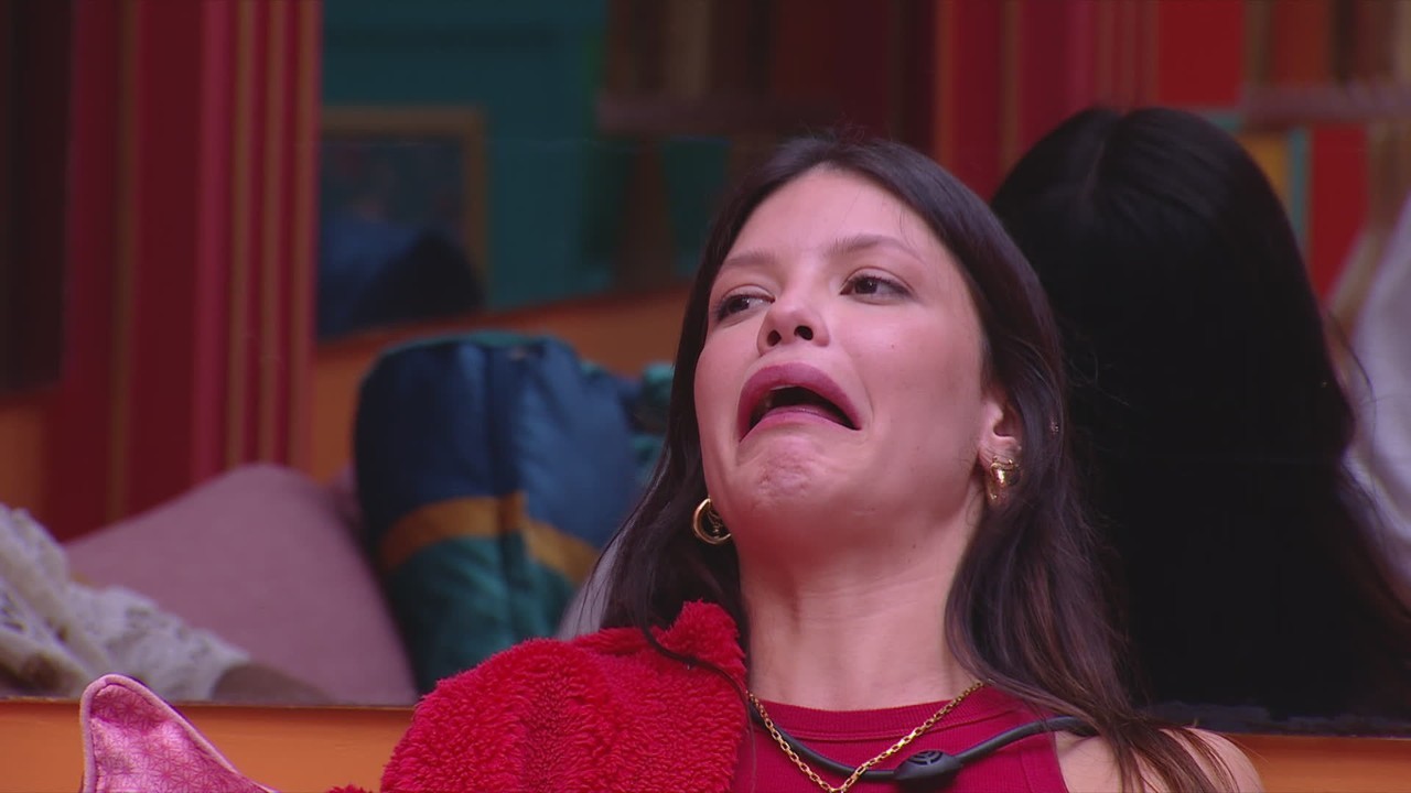 Vitória Strada imita Diego Hypolito, e brother tem crise de riso no BBB 25