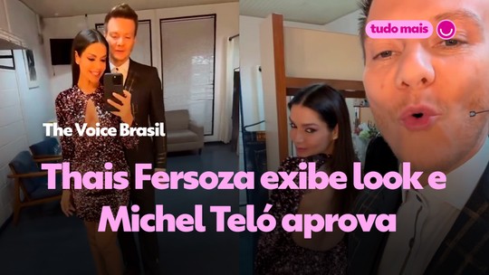 Michel Teló perde as palavras ao elogiar a esposa nos bastidores do The Voice  - Programa: Gshow - Tv & Famosos 