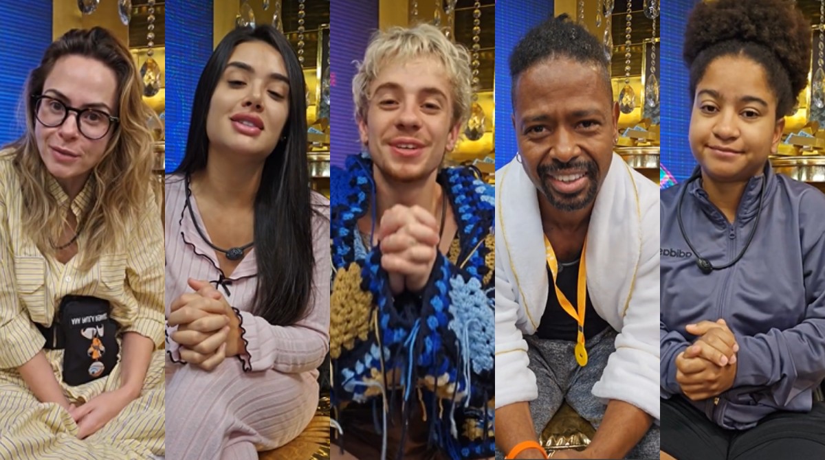 BBB 26: Queridômetro do Top 5 tem emojis de 'alvo', 'vômito' e 'planta'