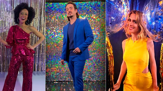 Mensagem de fim de ano da Globo: veja os looks dos famosos