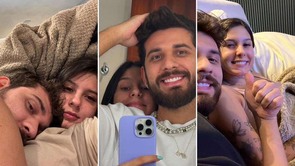 Gustavo Mioto e Ana Castela comemoram um ano de namoro com fotos inéditas — Foto: Reprodução/Instagram