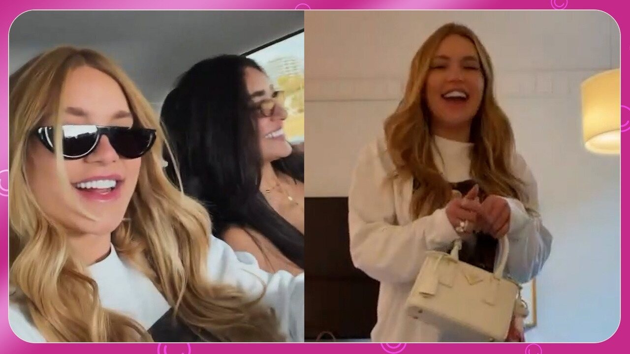 Virgina é surpreendida com bolsa de grife após desembarcar em Madri: 'Amei'