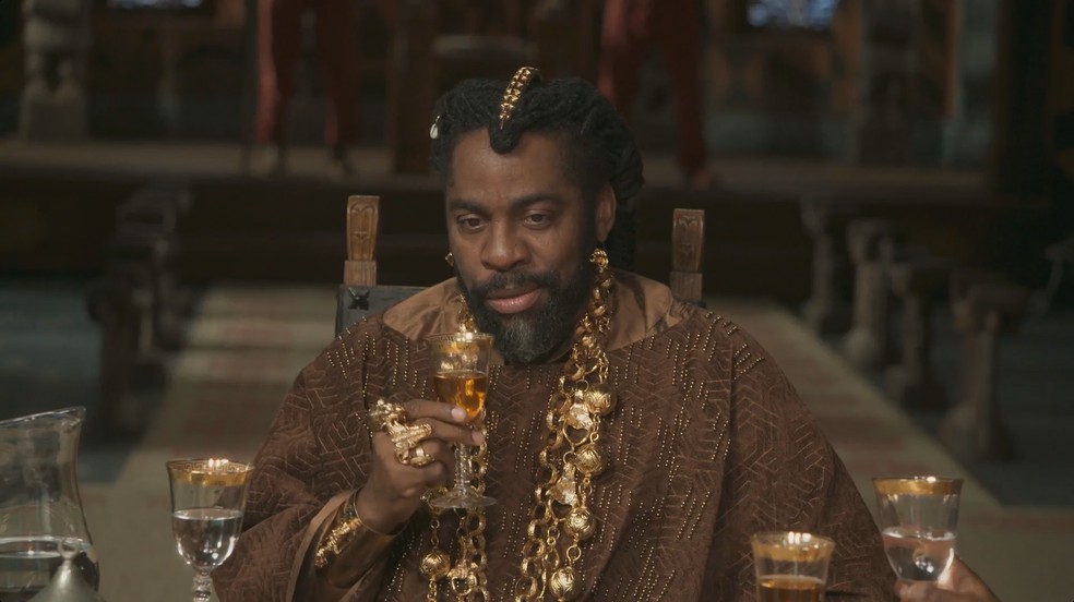 Jendal tem notícias sobre capanga que enviou para capturar Alika — Foto: Reprodução/TV Globo