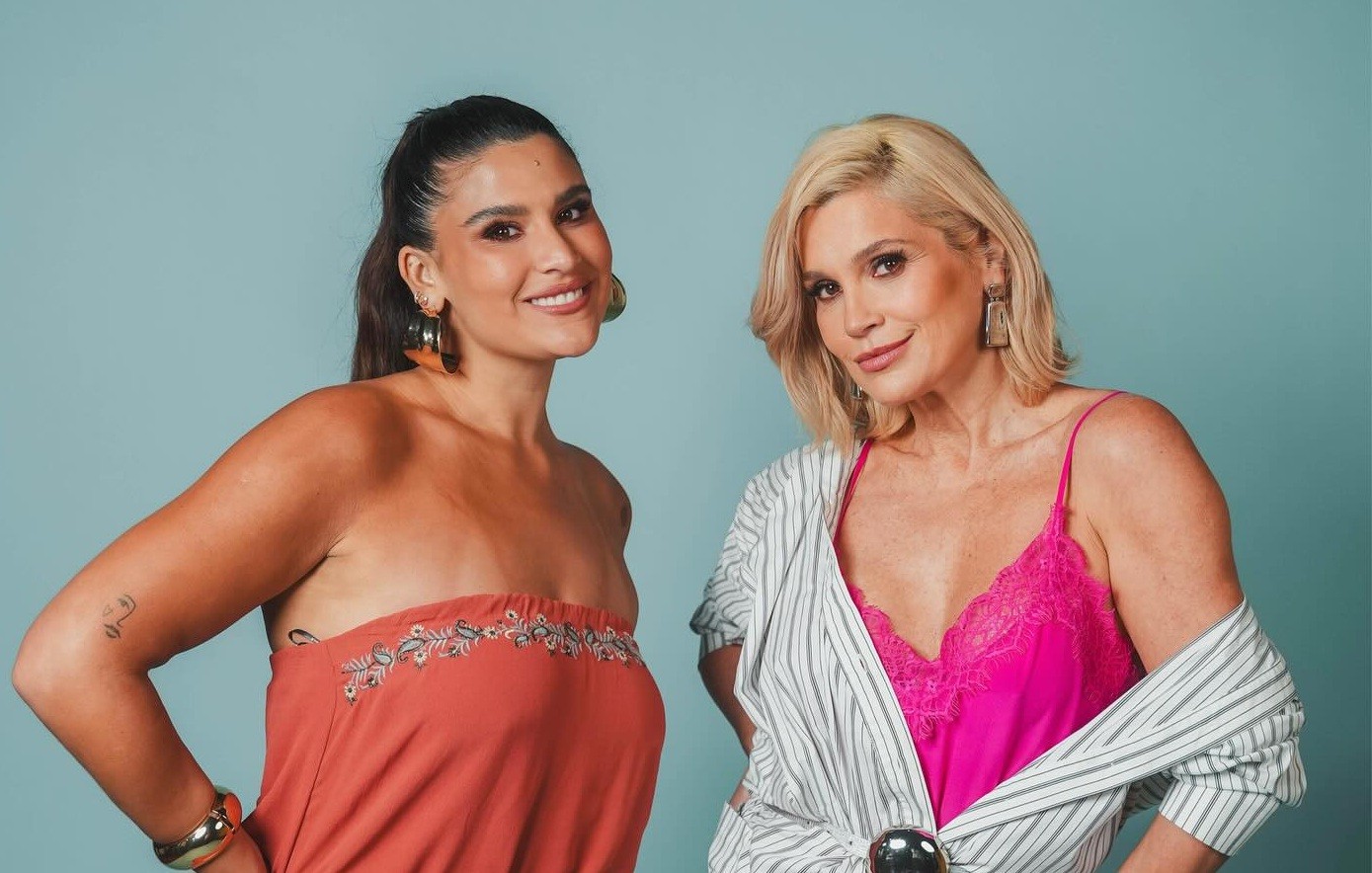 Giulia Costa conta como influenciou Flávia Alessandra: 'Entendeu que não precisa criar imagem intocável'