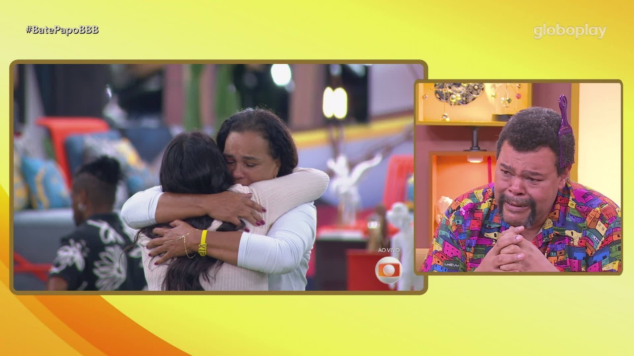 Babu Santana chora ao ver reação de Solange Couto, Chaiany e Leandro após sua Eliminação